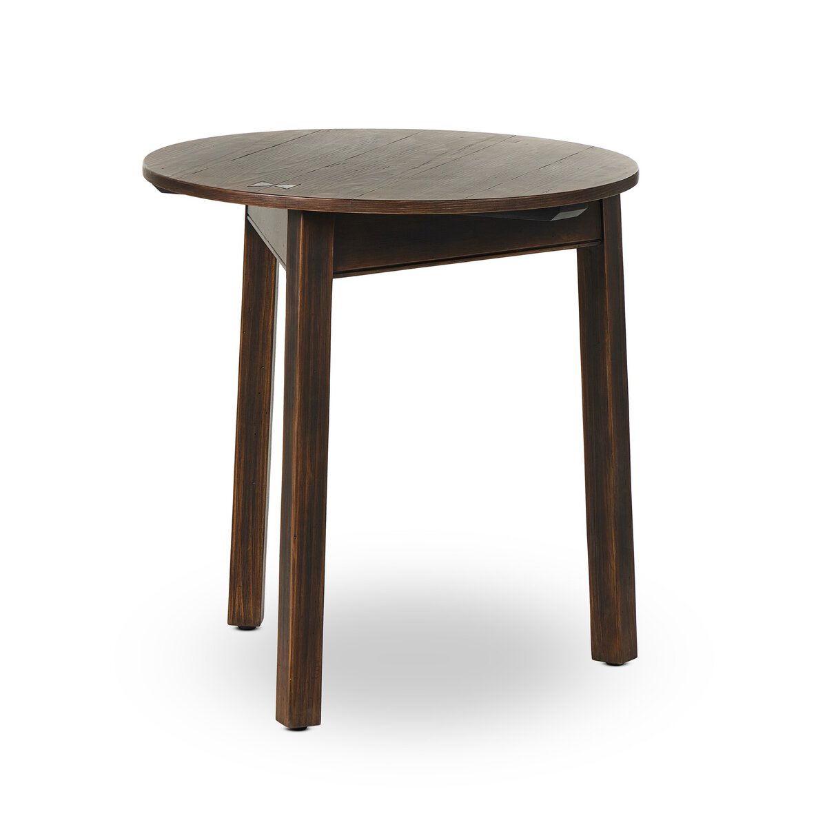 The Pimms Table Aged Brown Veneer Four Hands
