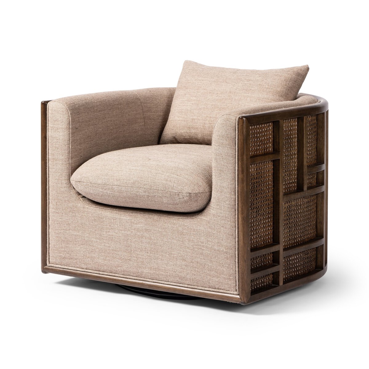 June Swivel Chair Alcala Fawn Four Hands