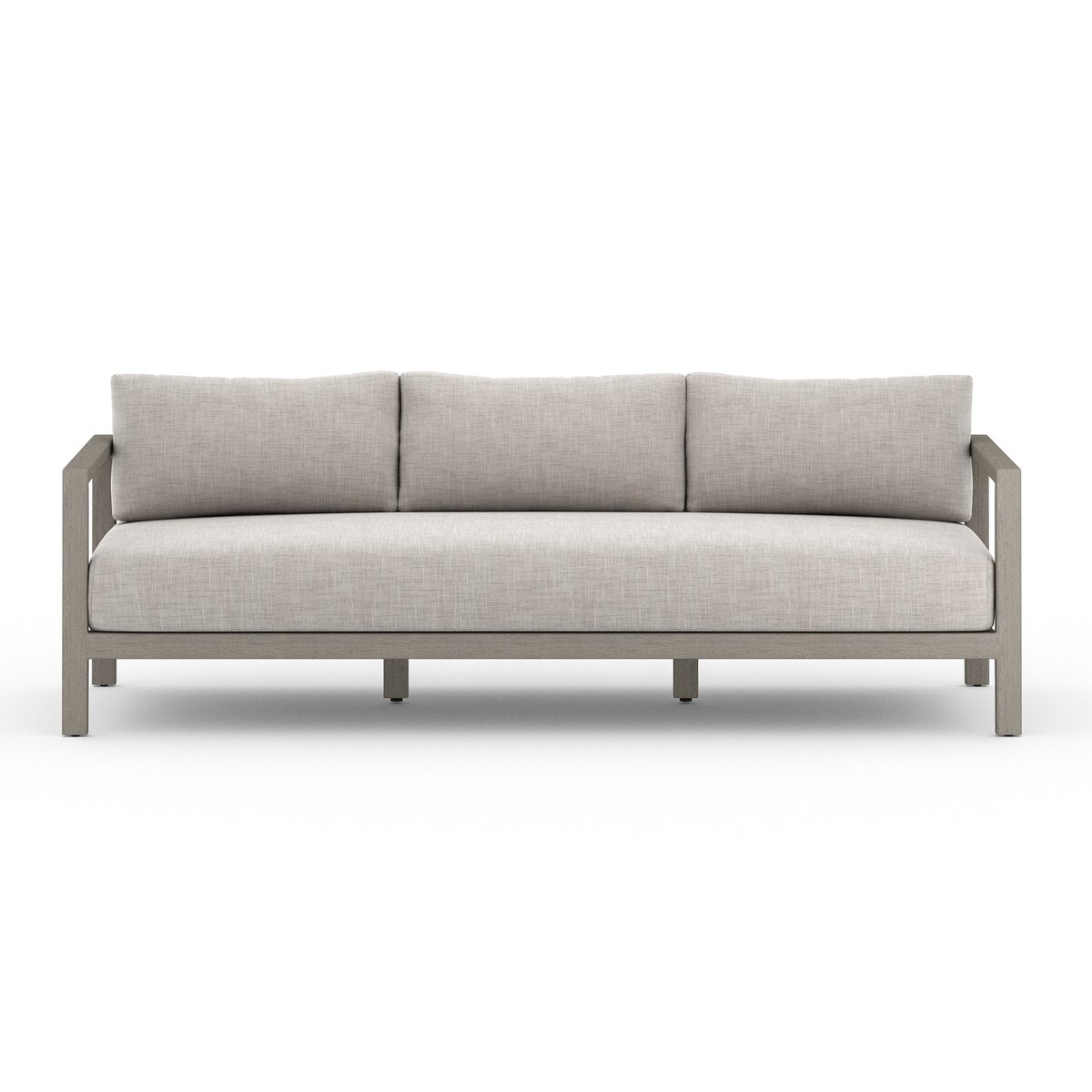 Sonoma Outdoor Sofa Weathered Grey Venao Grey Four Hands
