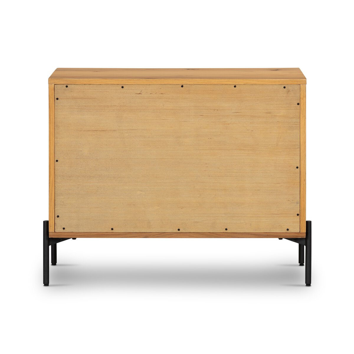 Eaton Large Nightstand Light Oak Resin Four Hands
