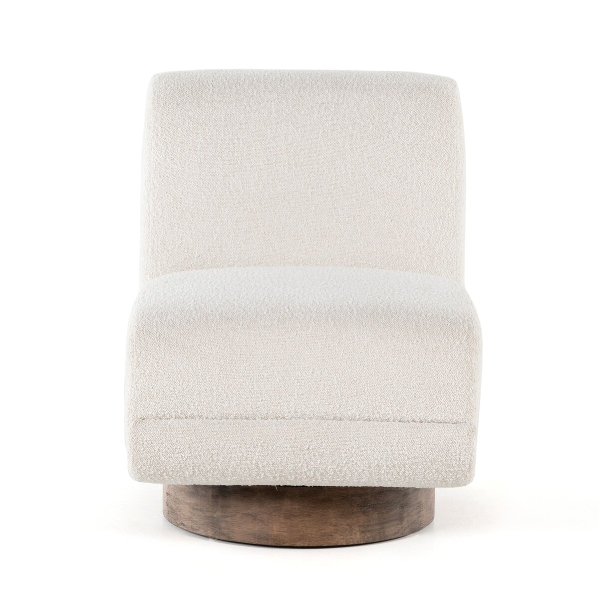 なつみかん　swivel SILK UNION MILAN CORAL Bronwyn Swivel Chair Knoll Natural Four Hands
