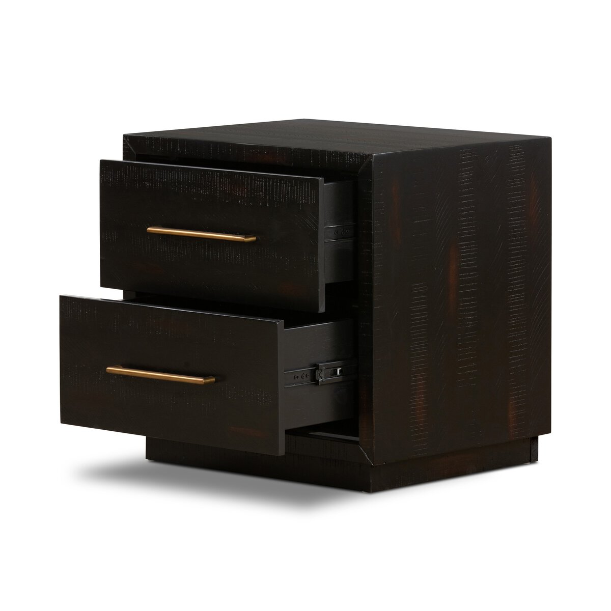 Suki Nightstand Burnished Black Four Hands