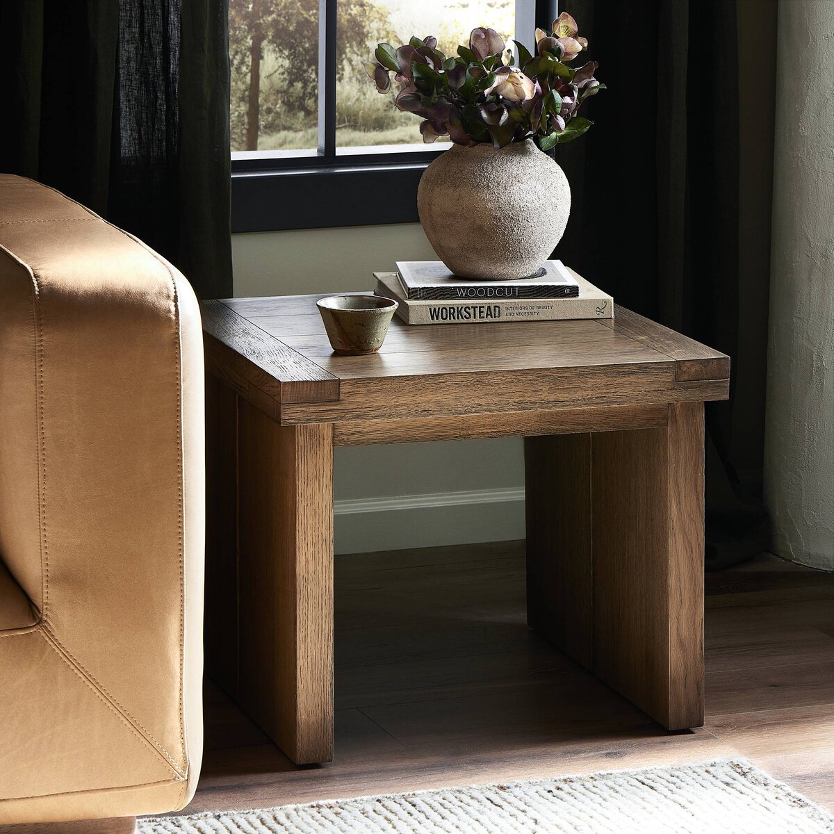 Olvera Chair Crete Pebble Four Hands