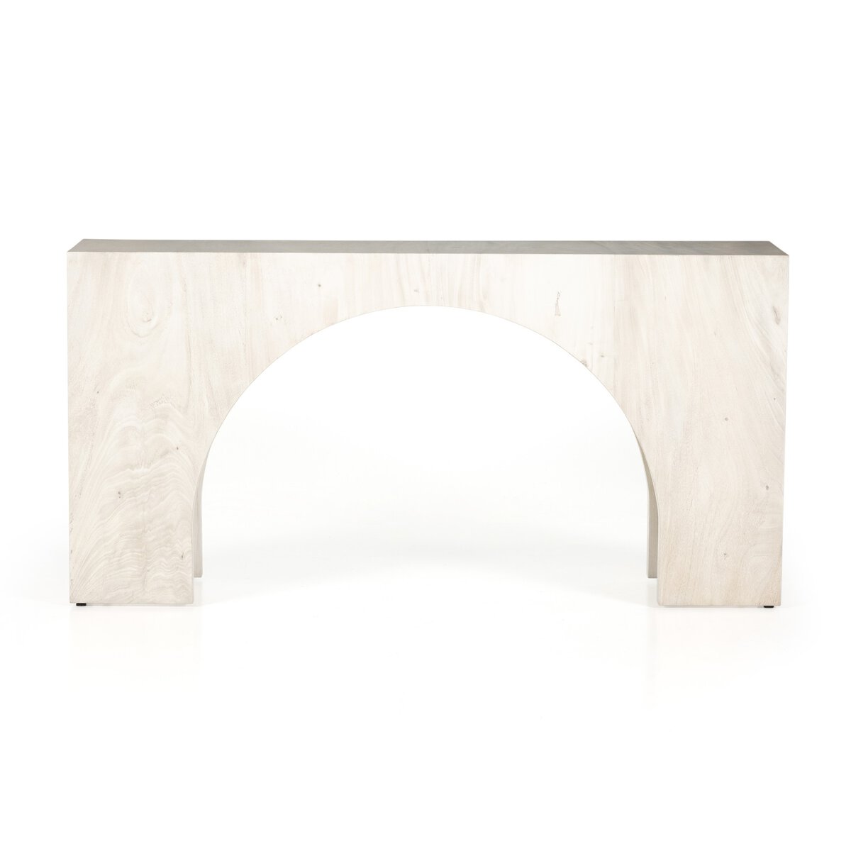 Fausto Console Table Bleached Guanacaste Four Hands Fausto Console Table Bleached Guanacaste Four Hands