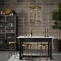 Westwood Bar + Counter Stool Tapered Hammered Aged Brass Westwood Bar + Counter Stool Tapered Hammered Aged Brass