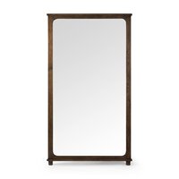Orleans Floor Mirror - Large Aged Pine Frame
