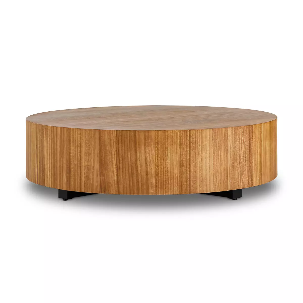 Hudson Large Coffee Table Natural Yukas Four Hands