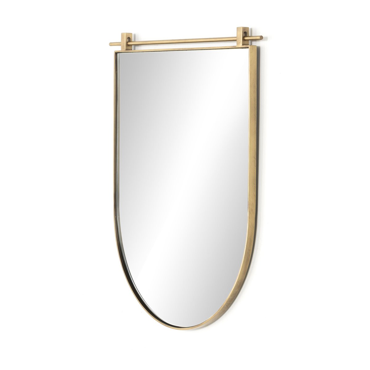 Chico Small Arch Mirror Antique Brass Four Hands