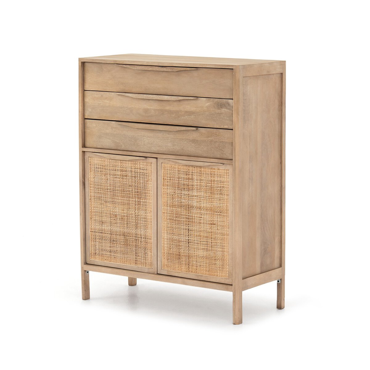 Sydney Tall Dresser Natural Mango Four Hands
