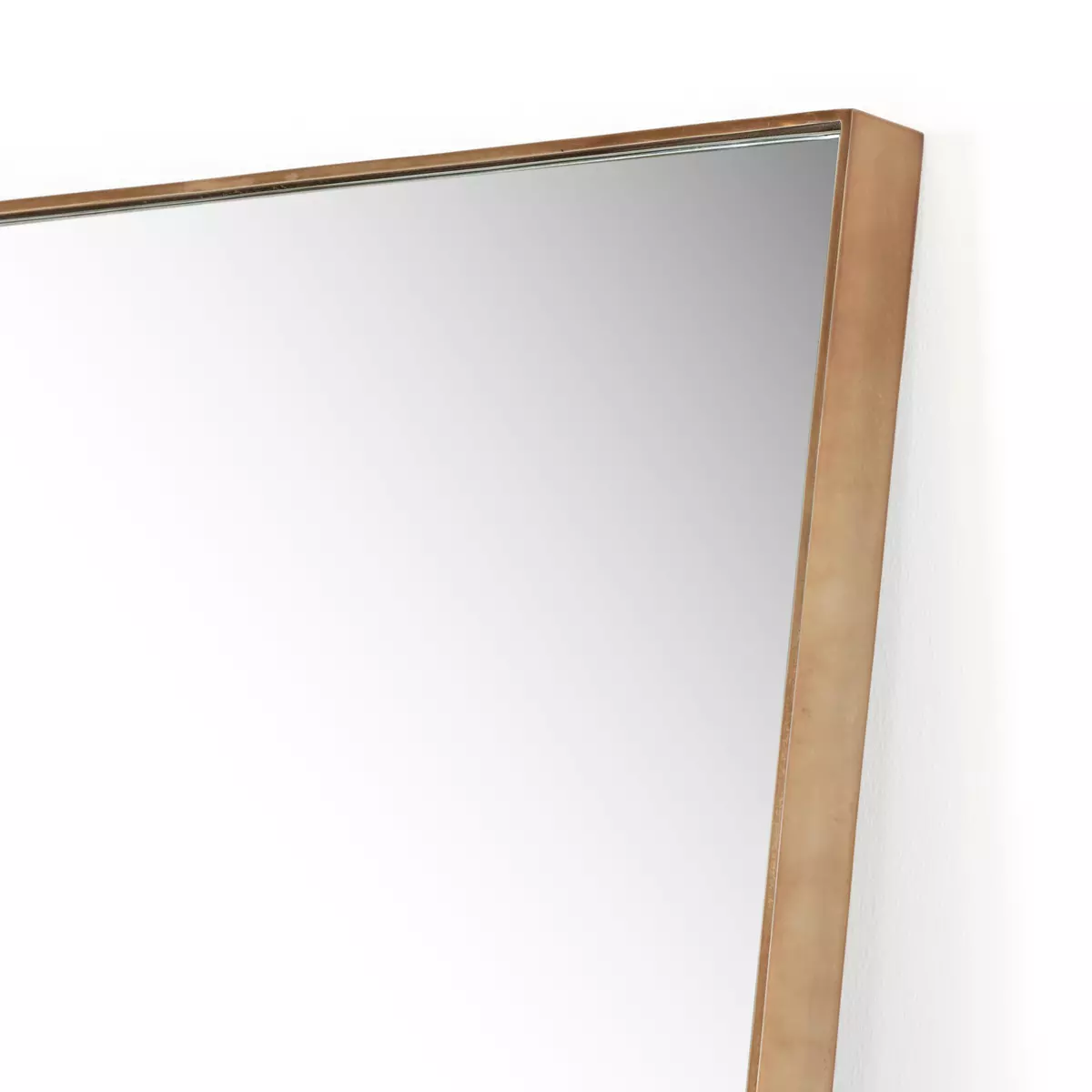 Four Hands Georgina Small Mirror - Polished Brass