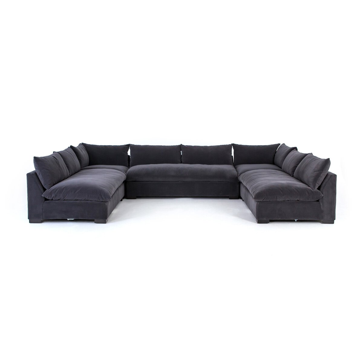 Grant 5 Piece Sectional Henry Charcoal Four Hands