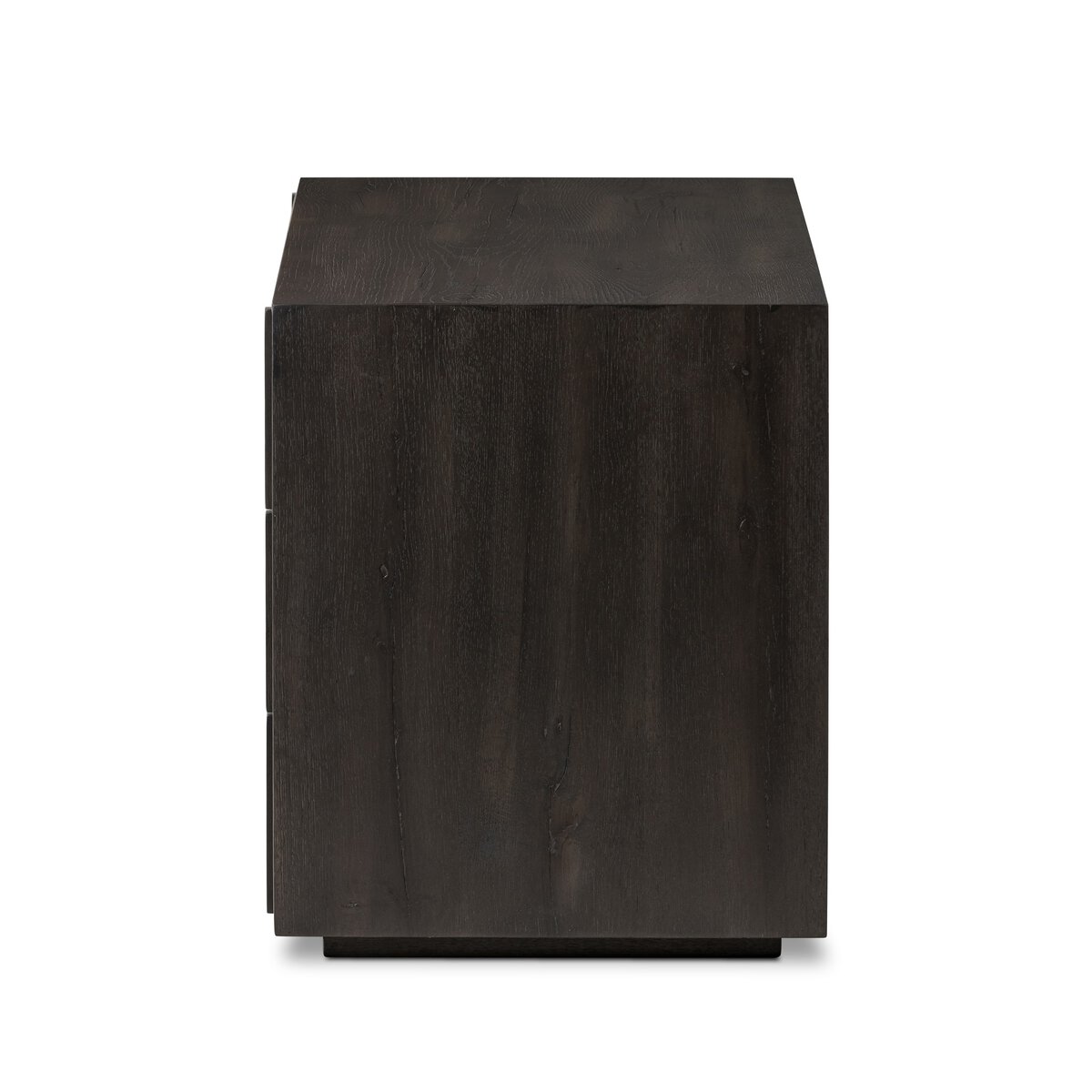 Leo Nightstand Smoked Black Veneer Four Hands