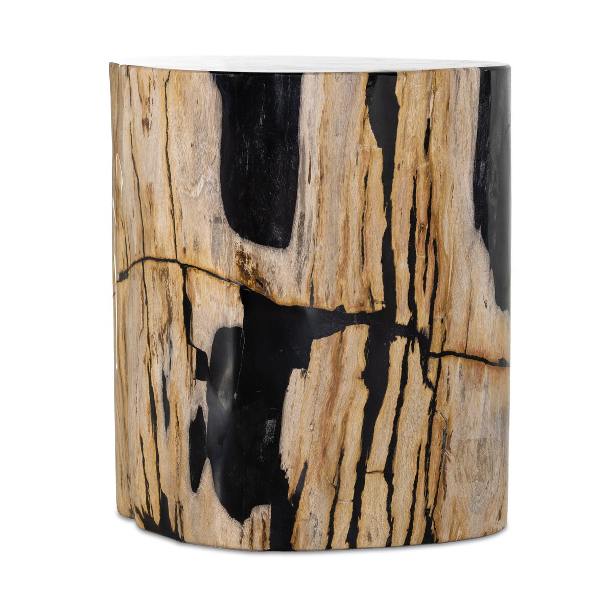 Kos End Table Light Petrified Wood Four Hands