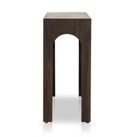 Fausto Console Table Smoked Guanacaste Four Hands