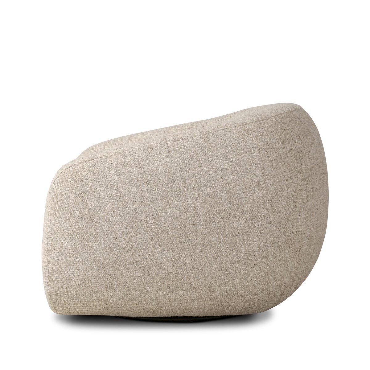 Channing Swivel Chair Yuma Cream Four Hands