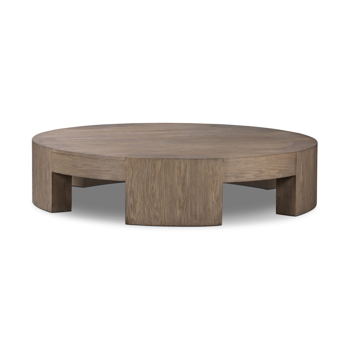 Sheffield Coffee Table Warm Natural Flat Oak Veneer Four Hands