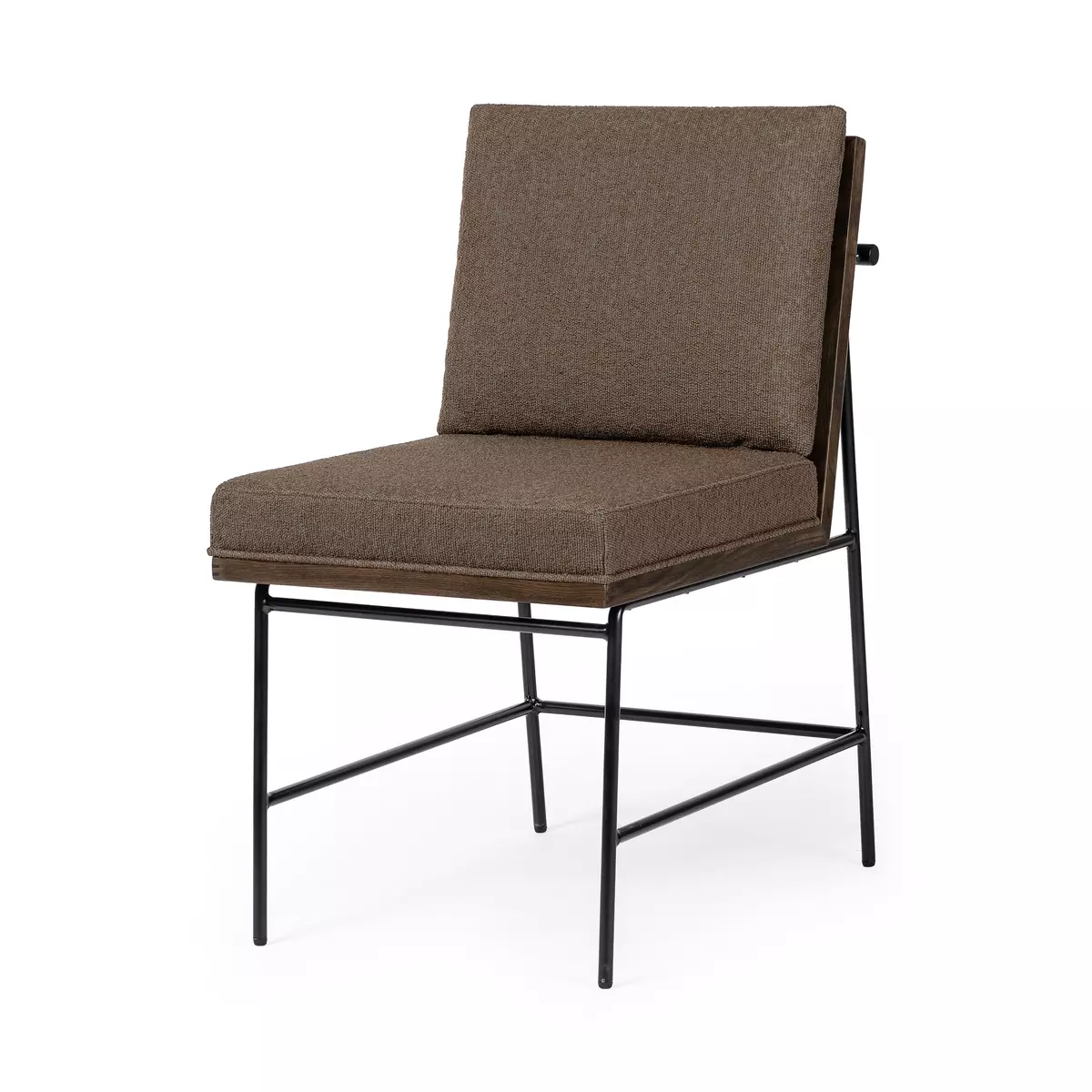 Crete Dining Chair Fiqa Boucle Cocoa Four Hands