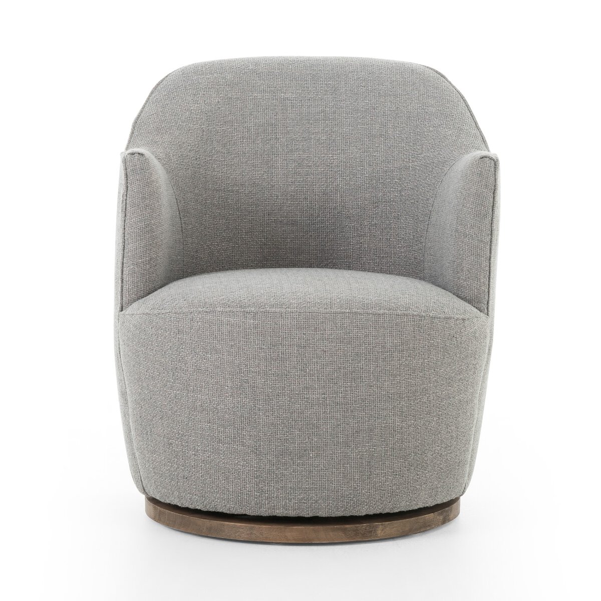 Aurora Swivel Chair Gibson Silver Four Hands