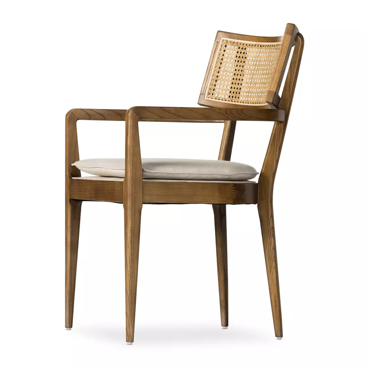 Britt Dining Armchair Savile Flax Four Hands