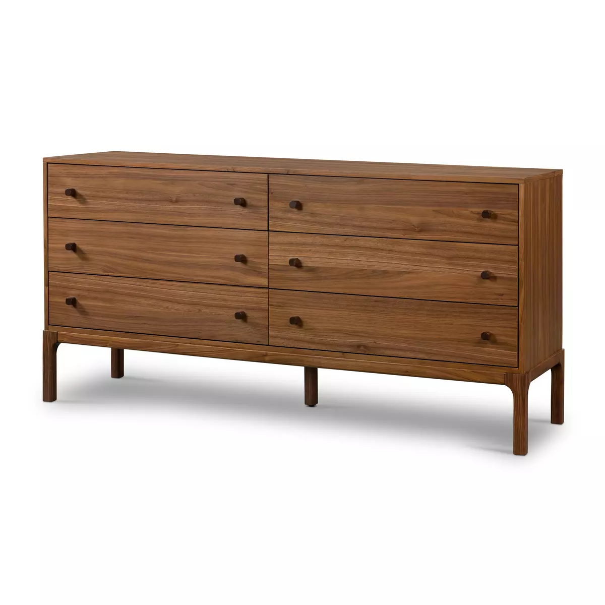 Natural walnut outlet dresser