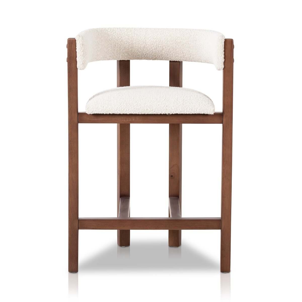 Vittoria Bar + Counter Stool Knoll Natural Four Hands