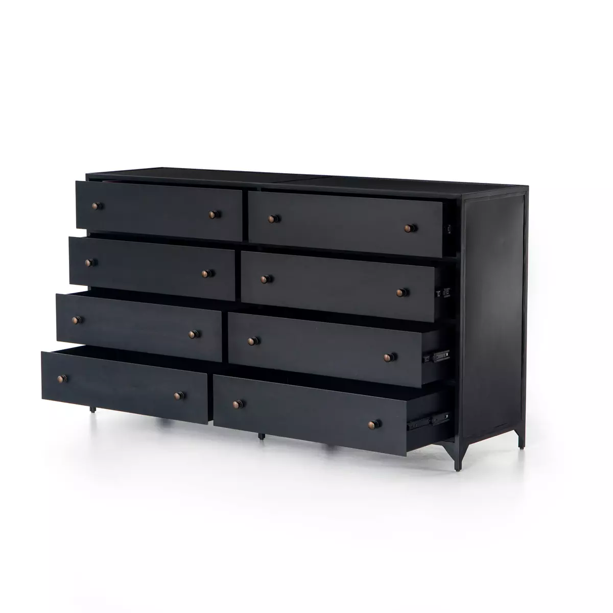 Black 8 deals drawer dresser