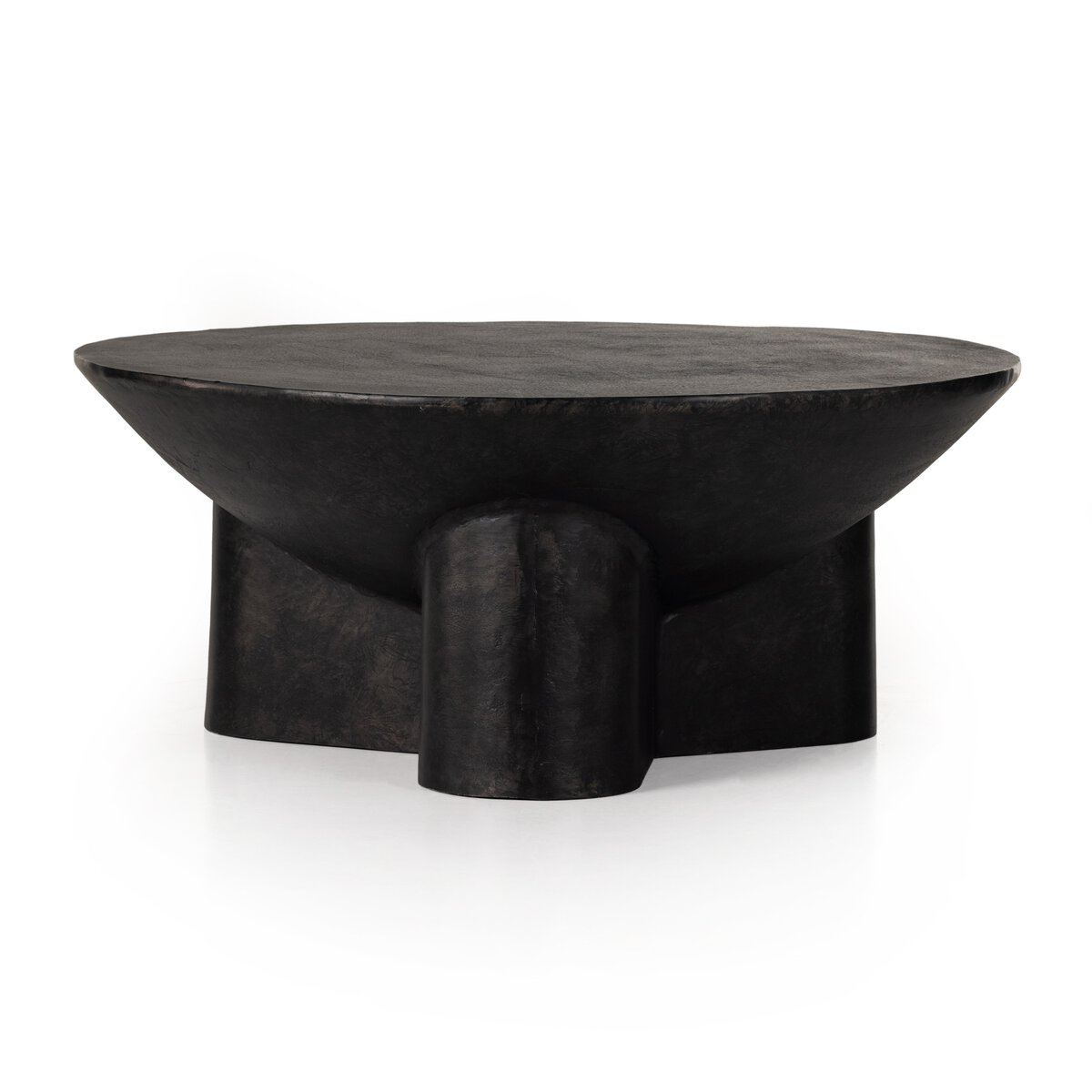 Sante Coffee Table Raw Black Four Hands