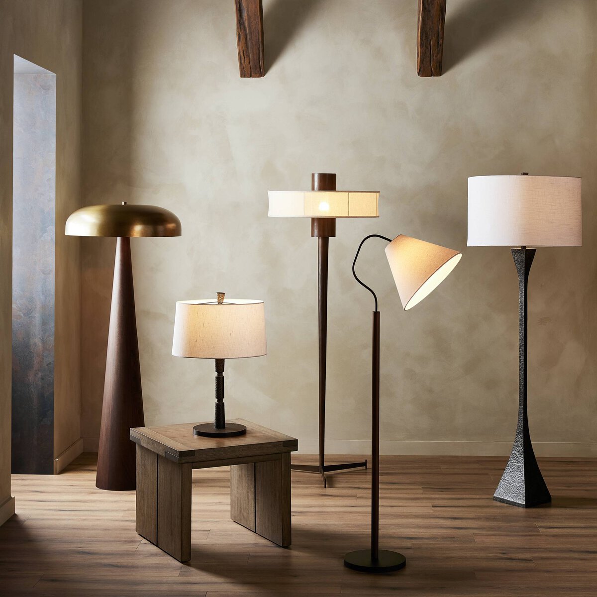 Tapered floor lamp discount