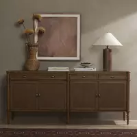 Toulouse Sideboard Toasted Oak Veneer Four Hands