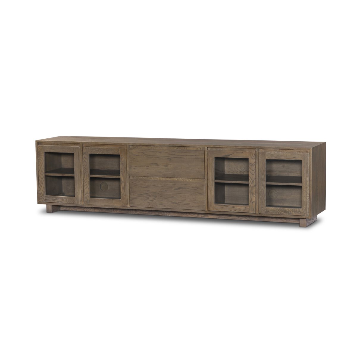 Toni Media Console Worn Oak Four Hands