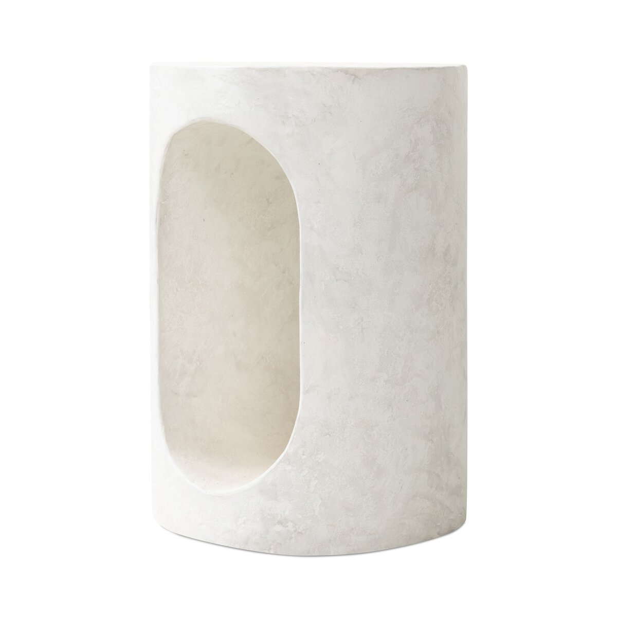Samson End Table Textured Lunar Concrete Four Hands Samson End Table Textured Lunar Concrete Four Hands