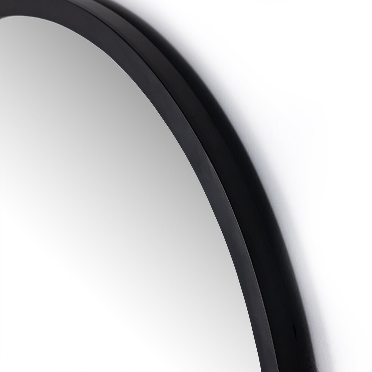 Dasha Mirror Iron Matte Black Four Hands