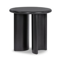 Paden End Table Aged Black Acacia Four Hands