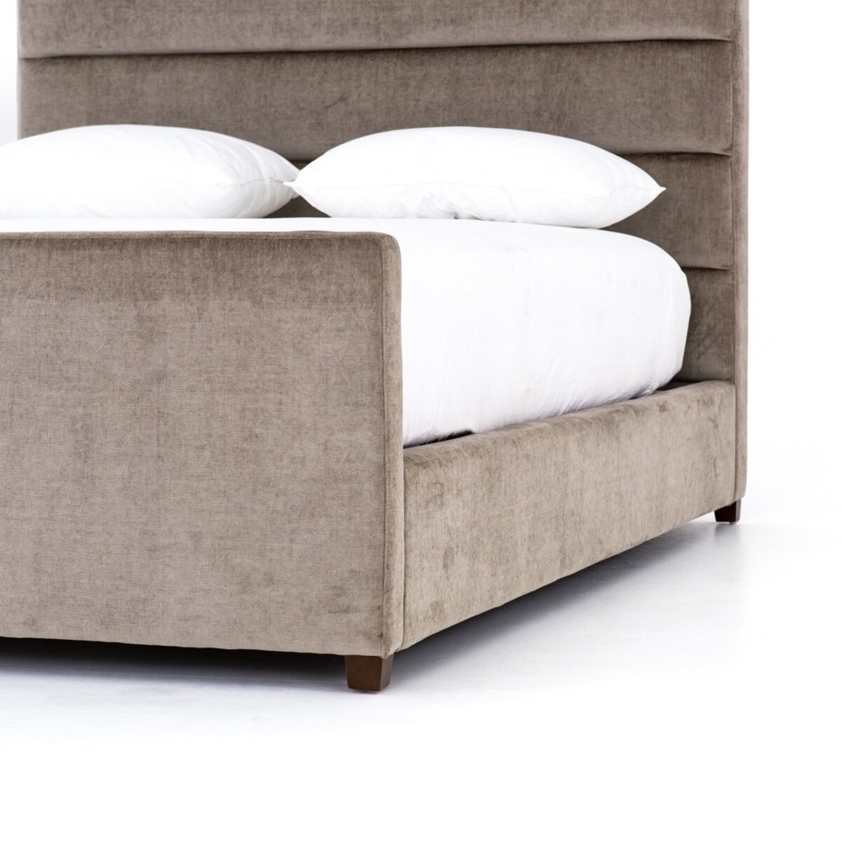 Daphne Bed Sage Worn Velvet Four Hands