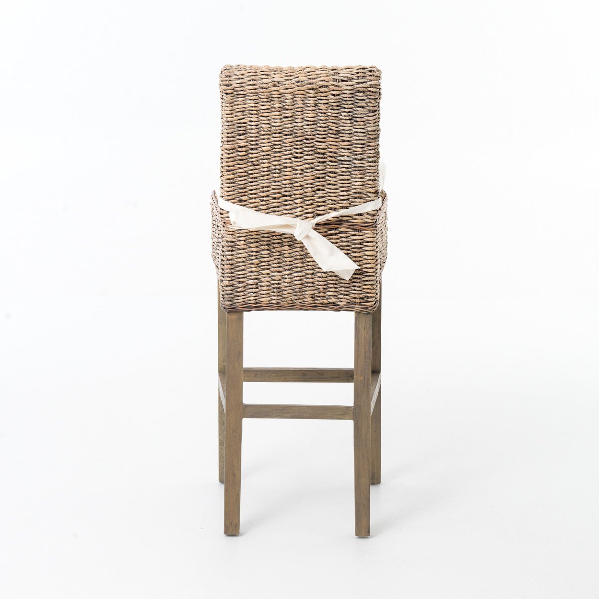Banana Leaf Stool White Four Hands