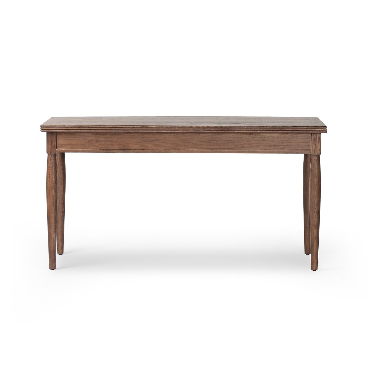 Bowfront Desk Drifted Oak Veneer Four Hands