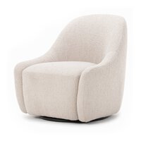 Levi Swivel Chair Knoll Sand Four Hands