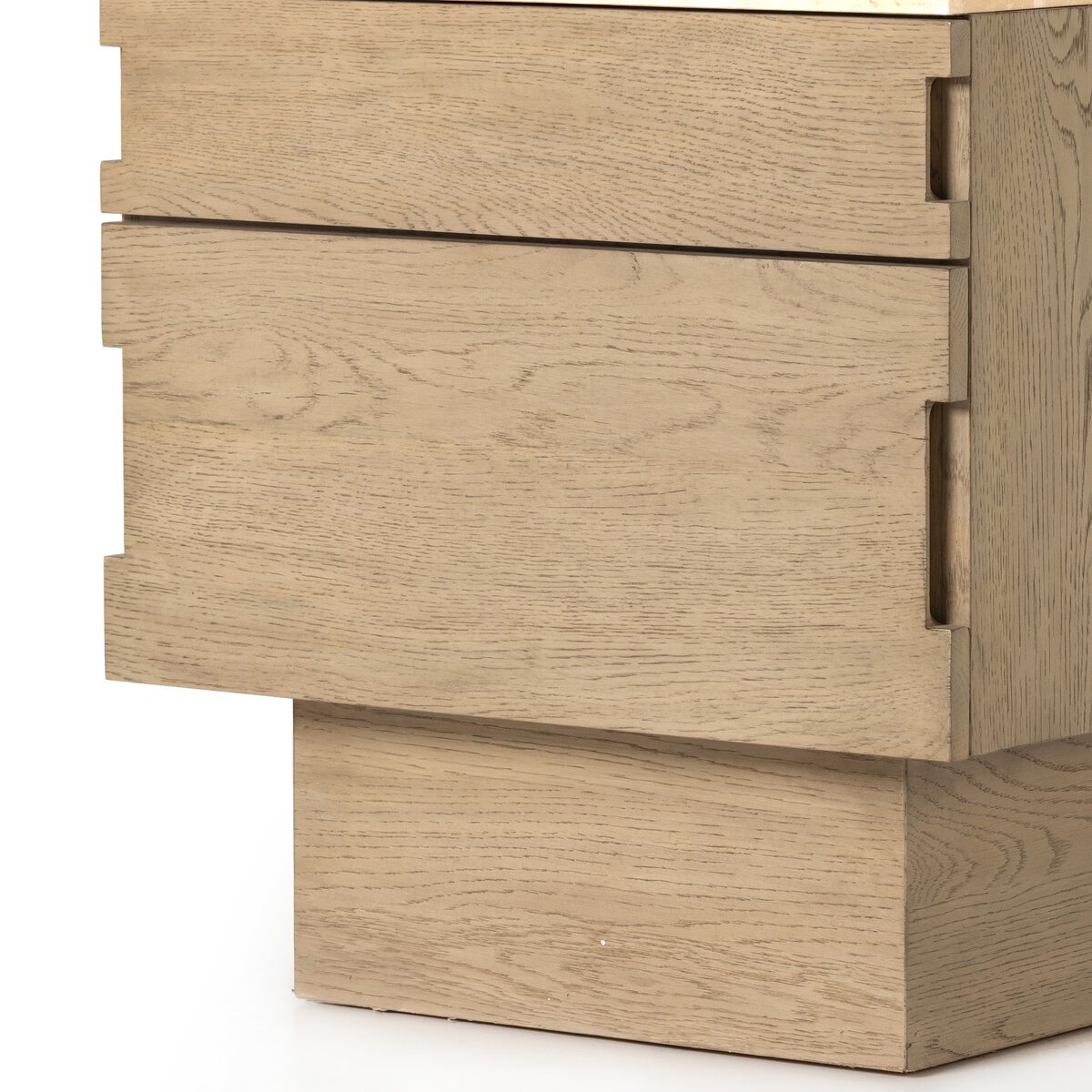 JARED DINES /4枚セット　他 Jaylen Nightstand Travertine Four Hands