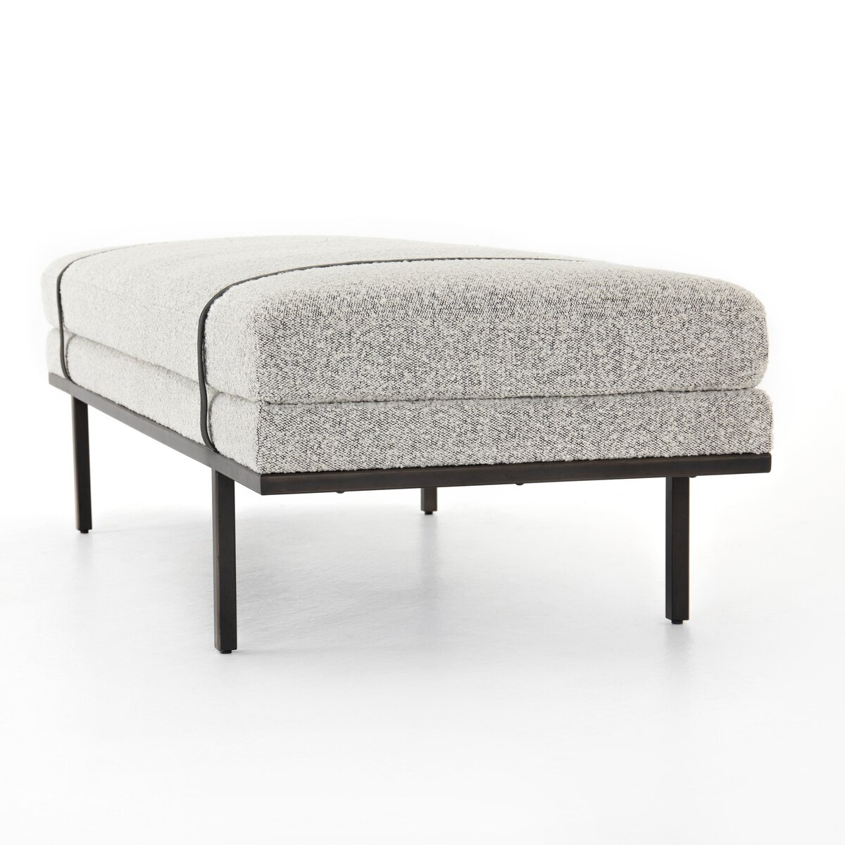 Harris Accent Bench Knoll Domino Four Hands