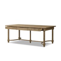 Edison Desk Worn Oak Veneer Four Hands Edison Desk Worn Oak Veneer Four Hands