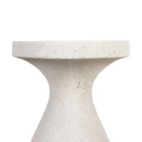 Koda Outdoor End Table Textured Grey Four Hands