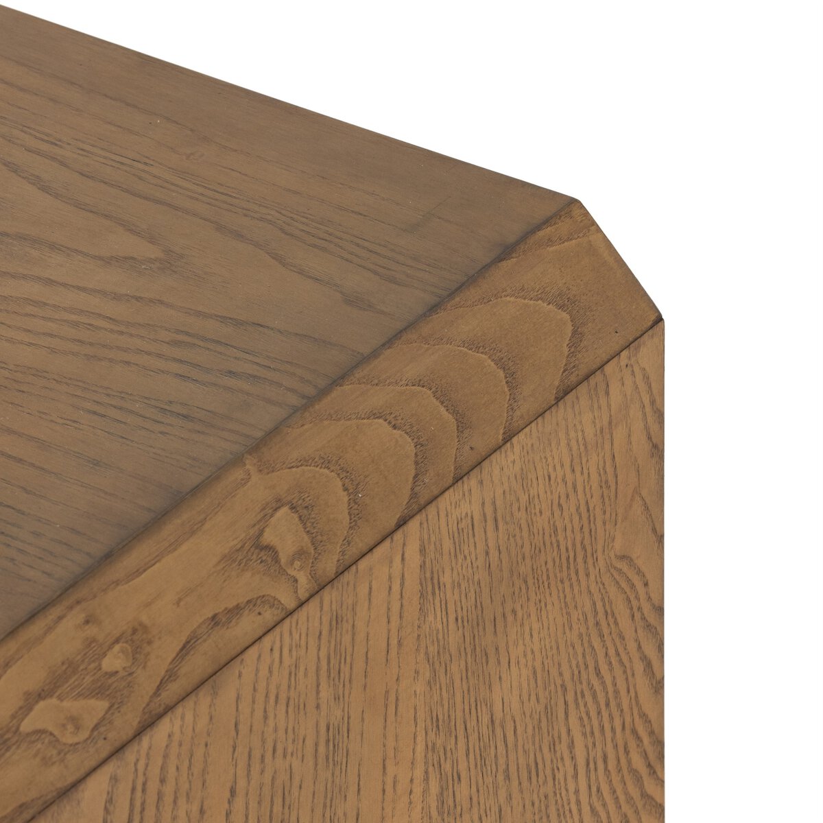 Caspian Console Table Natural Ash Veneer Four Hands