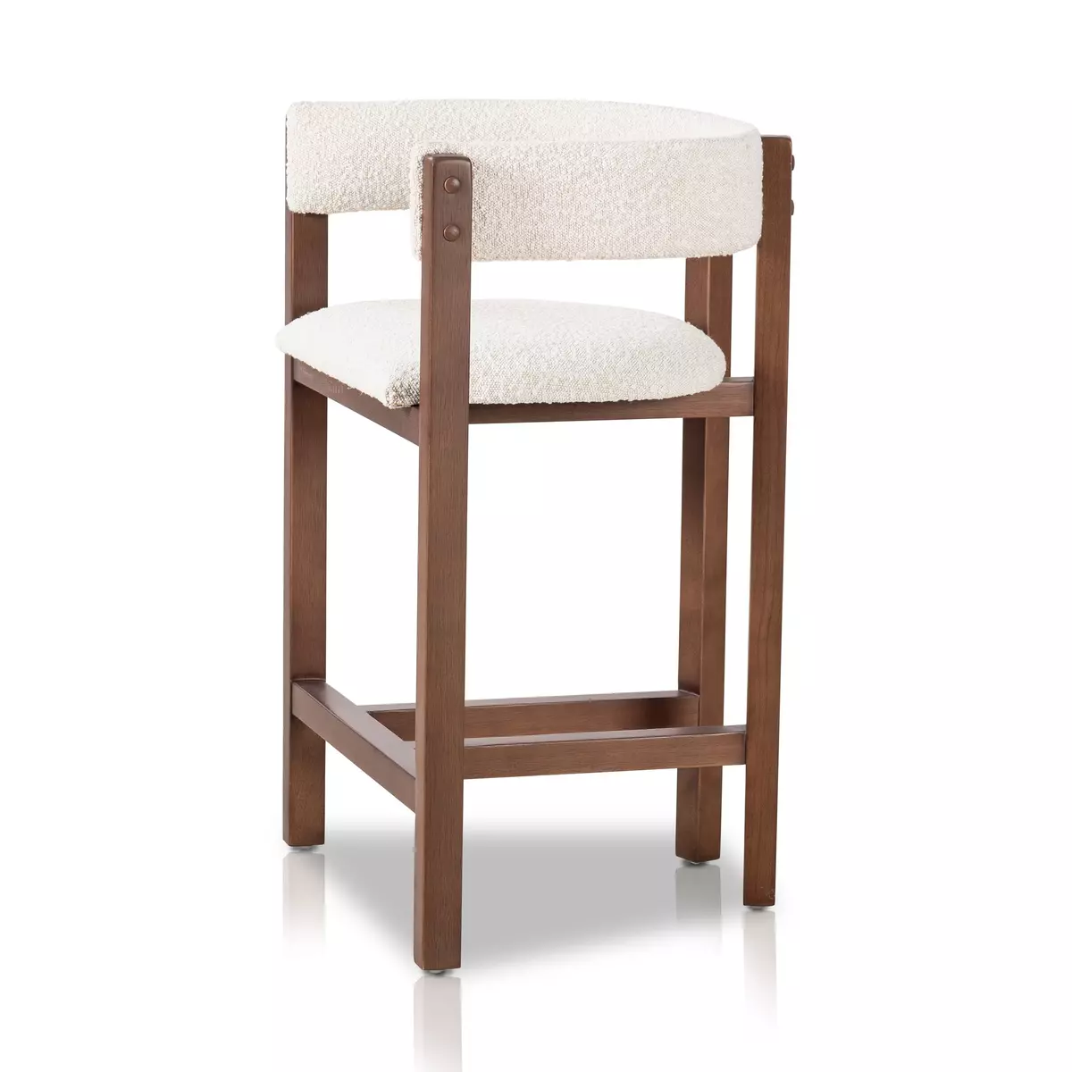 Vittoria Bar Counter Stool Knoll Natural Four Hands