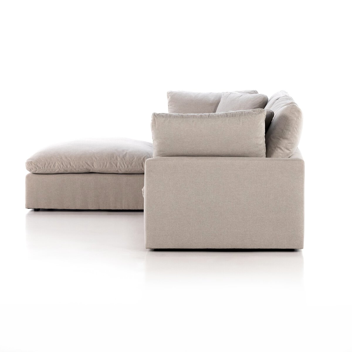 S347V1 Sofa Sleeper - Salt and pepper