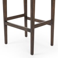 Aya Bar + Counter Stool Sonoma Black Four Hands
