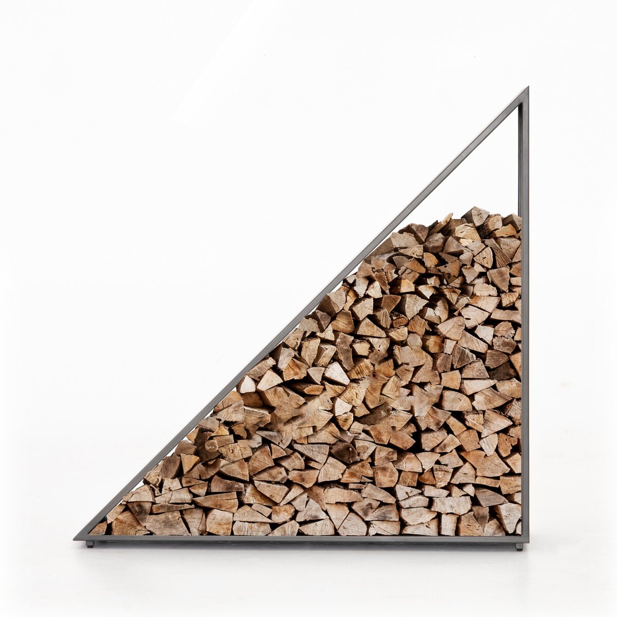 Triangle firewood holder sale