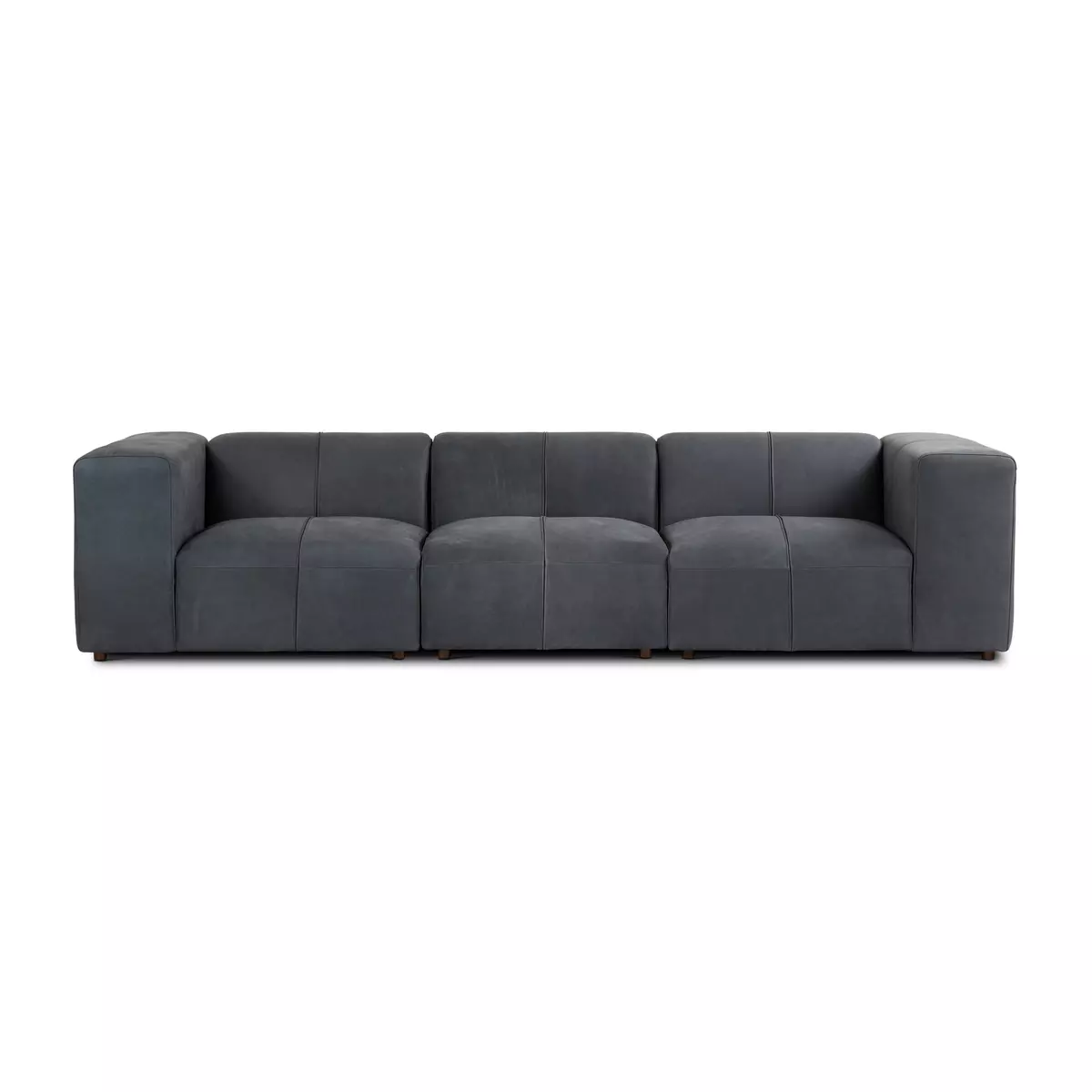 Stefano 3-piece Sectional Sofa Modena Midnight Four Hands