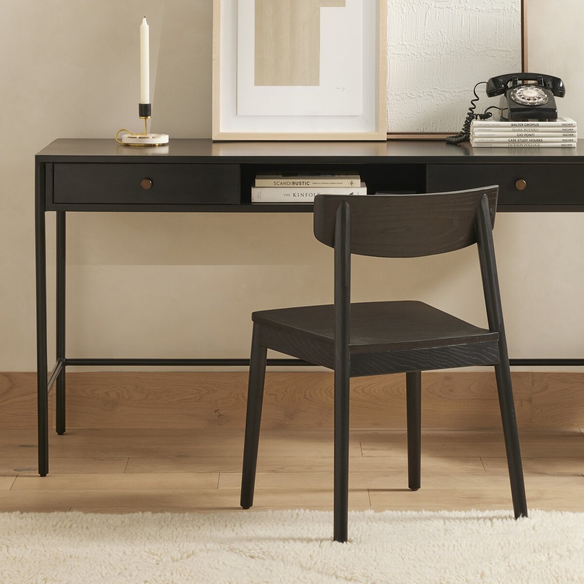 Maddie Dining Chair Black Four Hands