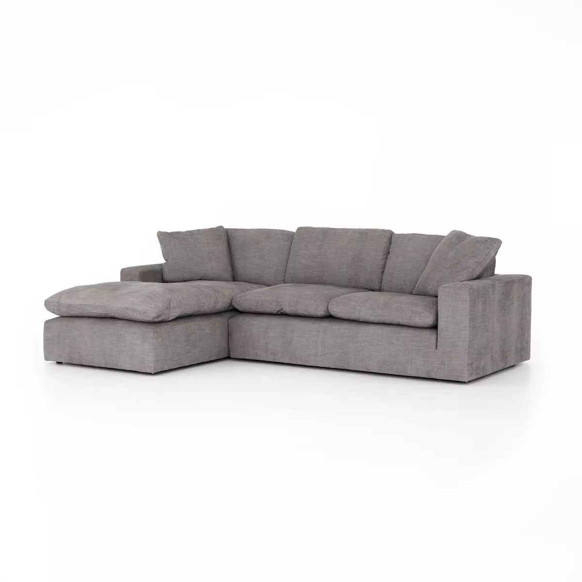 Grey two piece deals sectional