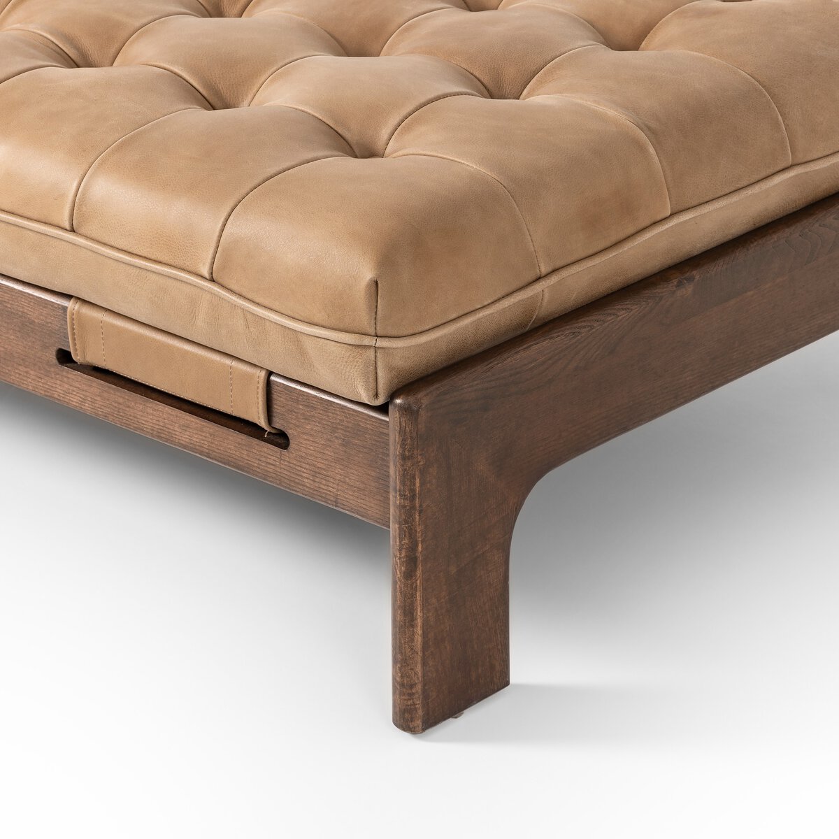 Halston Cocktail Ottoman Palermo Drift Four Hands Halston Cocktail Ottoman Palermo Drift Four Hands